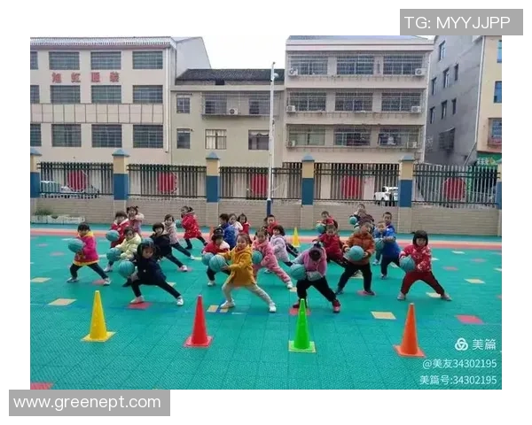 幼儿园华蒙星篮球操带给孩子们快乐与健康的运动体验